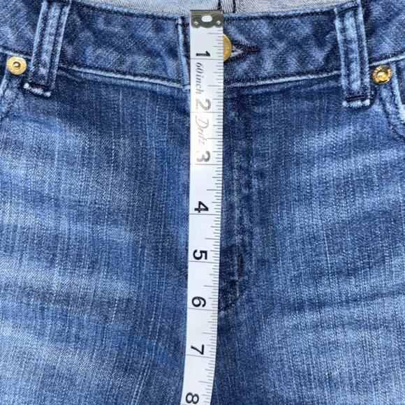 Michael Kors Skinny Jeans Dark Wash Woman Denim Size 6 - Picture 9 of 11